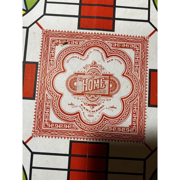 Vintage Parcheesi Board Game 1964 Gold Seal Edition Backgammon of India - Picture 4 of 7